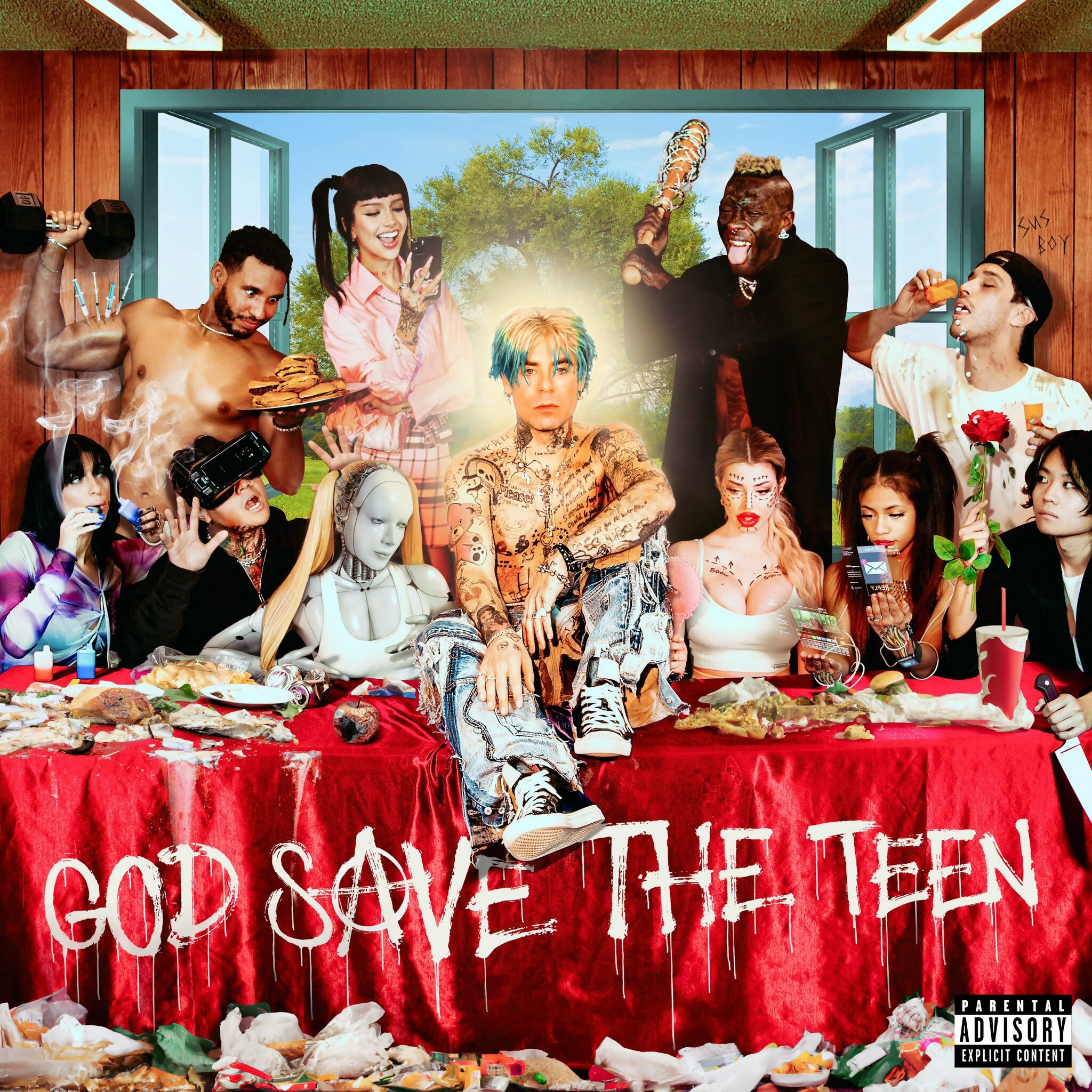 MOD SUN Reveals Artwork Of New Album 'GOD SAVE THE TEEN'