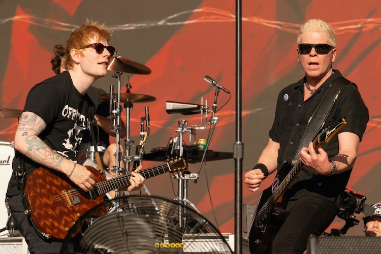WATCH: The Offspring Perform ‘Million Miles Away’ With Ed Sheeran