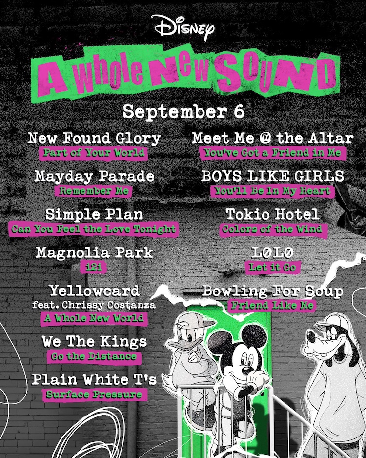 Disney Reveal Full Tracklist For Upcoming Pop-Punk Album ‘A Whole 