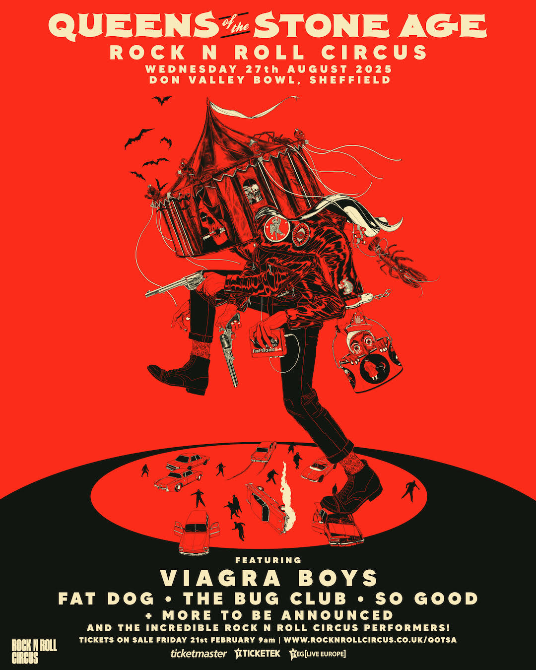 Queens Of The Stone Age To Headline Rock N Roll Circus In Sheffield