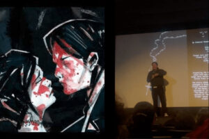 WATCH: Frank Iero Surprises Fans During LA Playback For 'Three Cheers For Sweet Revenge (Deluxe Edition)'