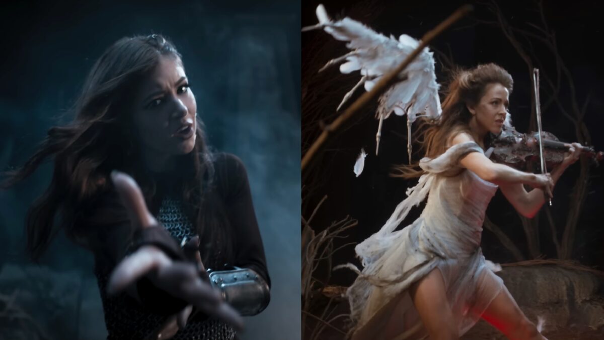 Chrissy Costanza Joins Lindsey Stirling On Fantastical 'Eye Of The Untold Her (Echo In The Dark)'