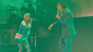 WATCH: Halsey Bring Out Taking Back Sunday's Adam Lazzara For Cover Of 'Cute Without The 'E''