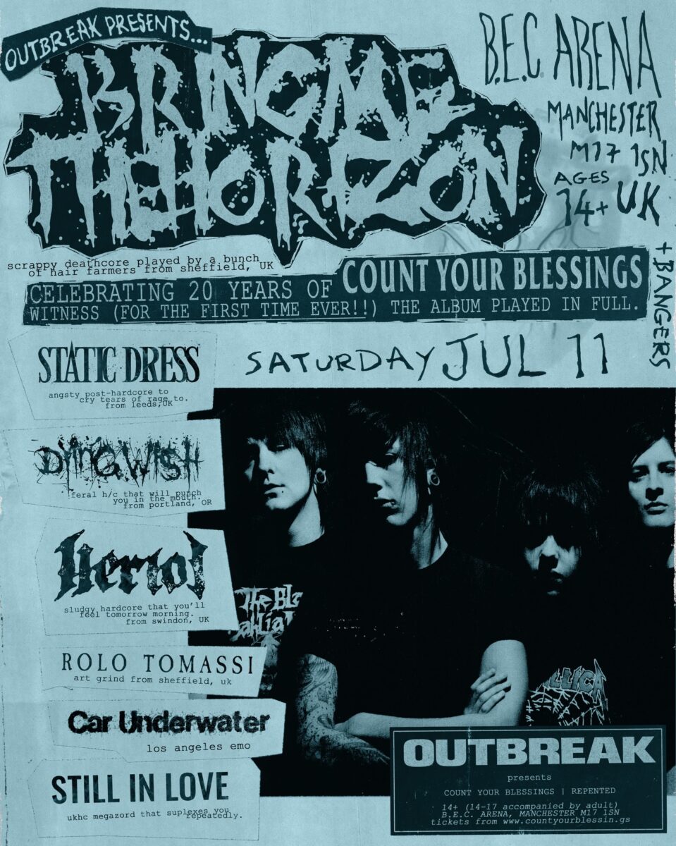 Bring Me The Horizon, A Day To Remember, Motionless In White & More To ...