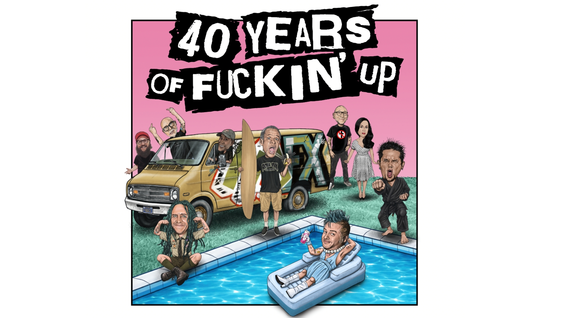 NOFX Announce Soundtrack For New Documentary '40 Years Of Fuckin' Up'