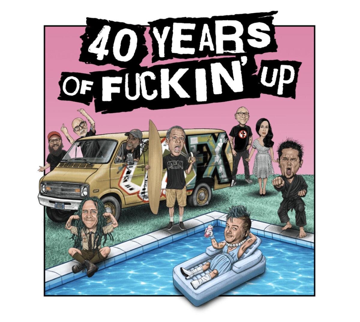 NOFX Announce Soundtrack For New Documentary '40 Years Of Fuckin' Up'