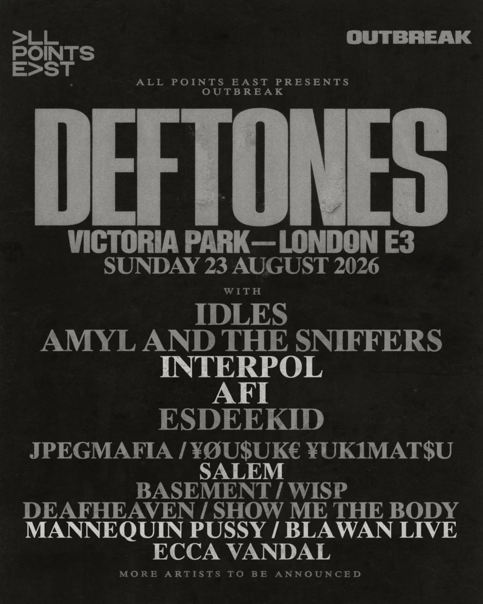 Deftones Announce Line-Up For Dia De Los Deftones 2027