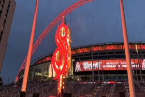 WATCH: Slipknot Set Logo Alight To Celebrate Stadium Tour Announcement