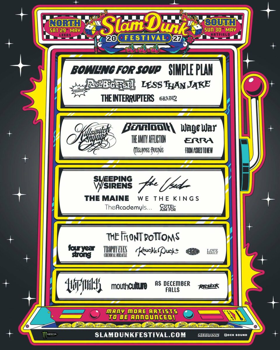Cobra Starship Added To Slam Dunk Festival 2027 Line-Up